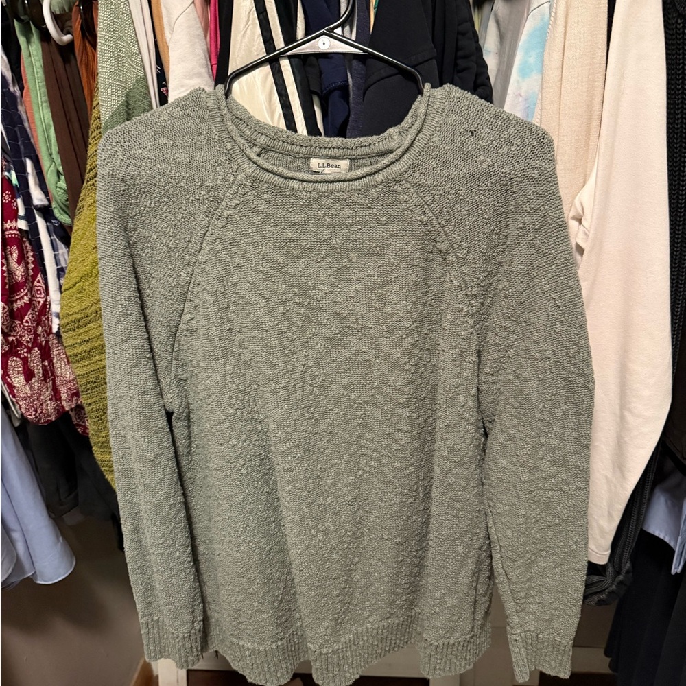LL bean Women's Green Sweater